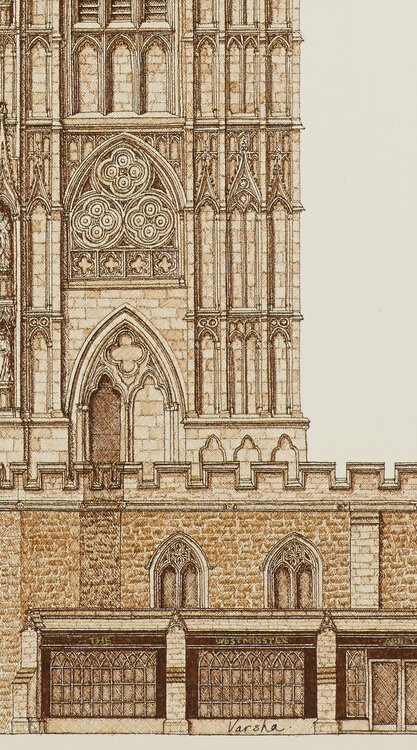 Reflections in westminster abbey line by line explanation image