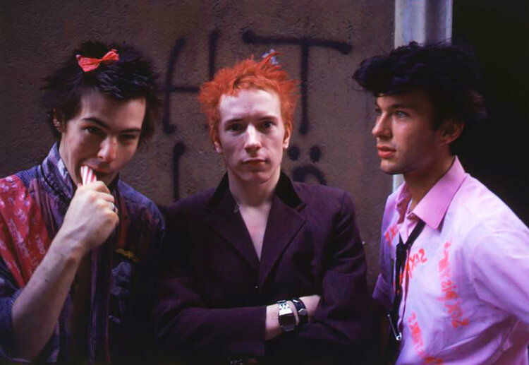 Sid Johnny And Tommy 3 Original London Punk Rockers By Thomas Dellert 1977 Photography Analogue On Paper Singulart