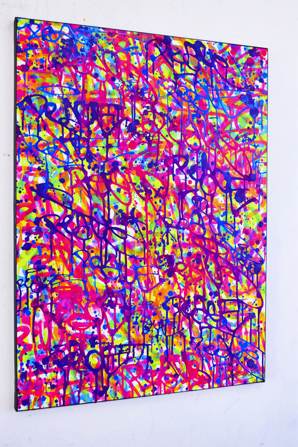 CRAZY ART by Vincent Bardou (2022) Painting Acrylic, Graffiti on