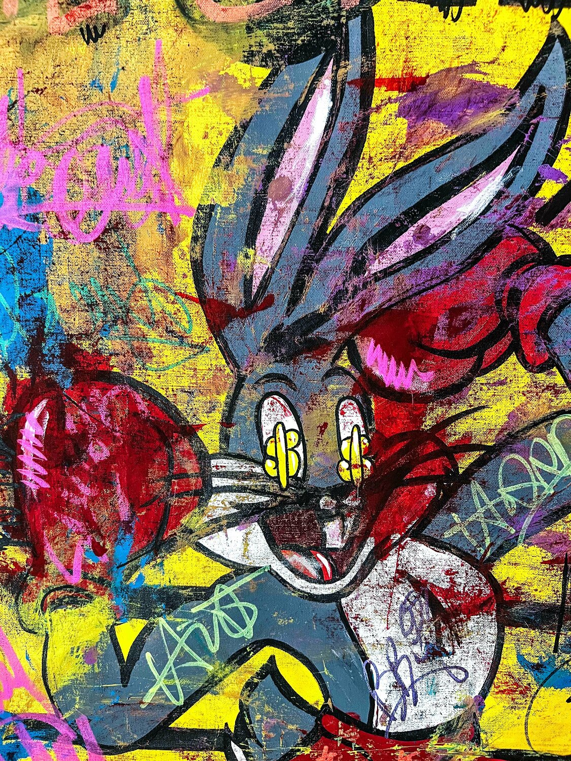 Boxing Bugs Bunny - The Champ Series by Carlos Pun (2022) : Painting ...