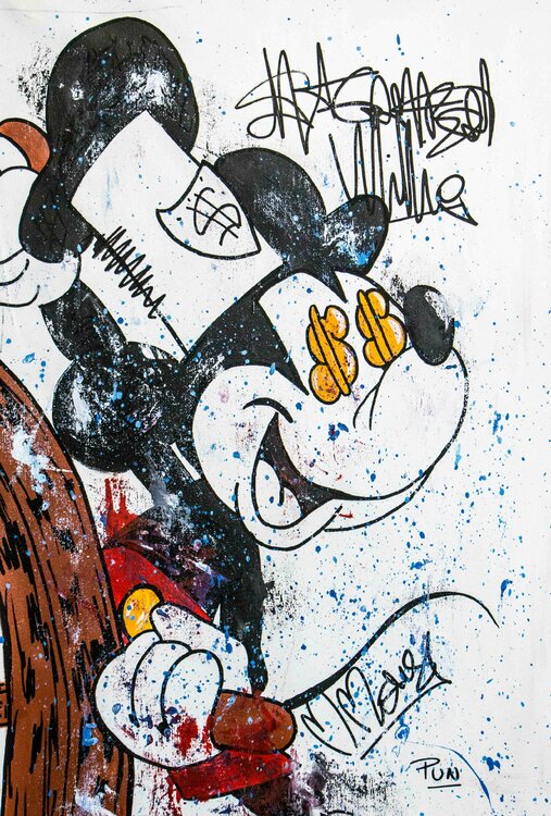 graffiti mickey mouse drawings