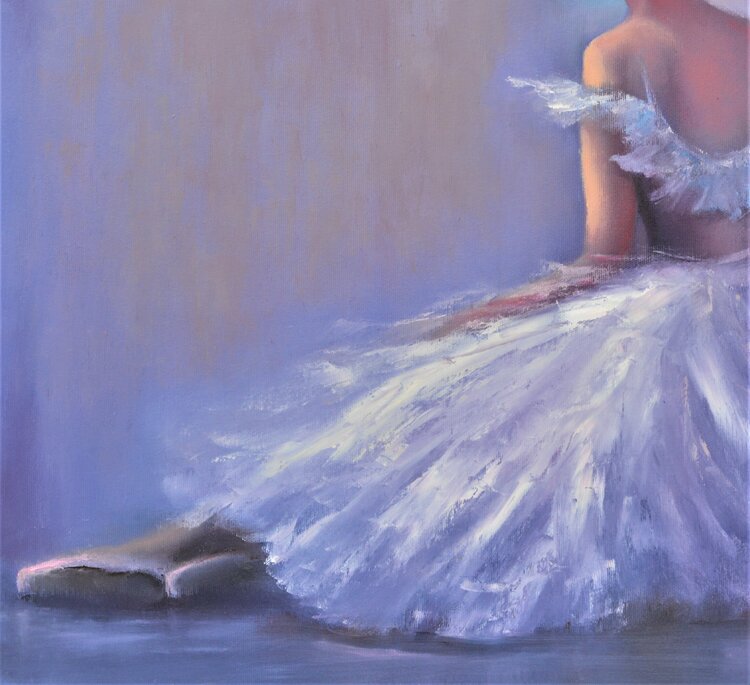 Ballerina by Elena Lukina (2017) : Painting Oil on Linen - SINGULART