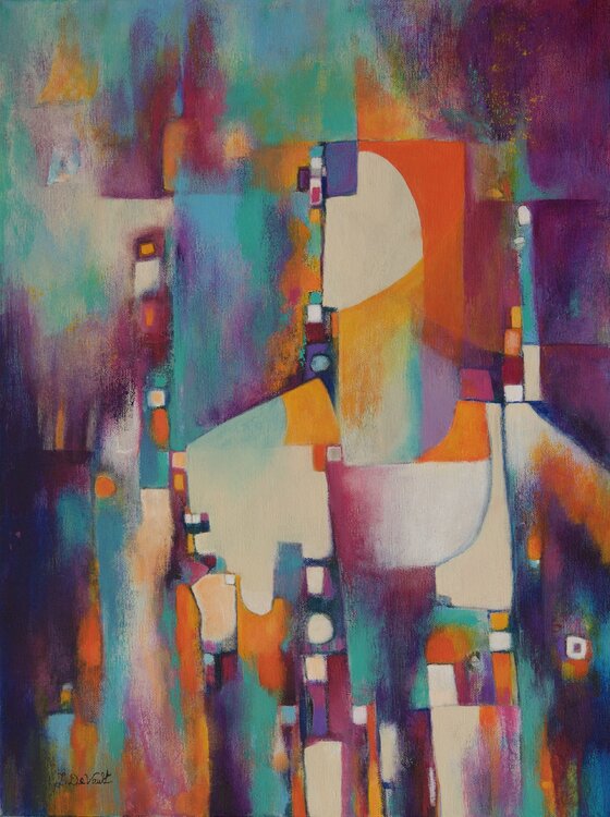 Evening Glow By Laurie Devault 19 Painting Acrylic On Canvas Singulart