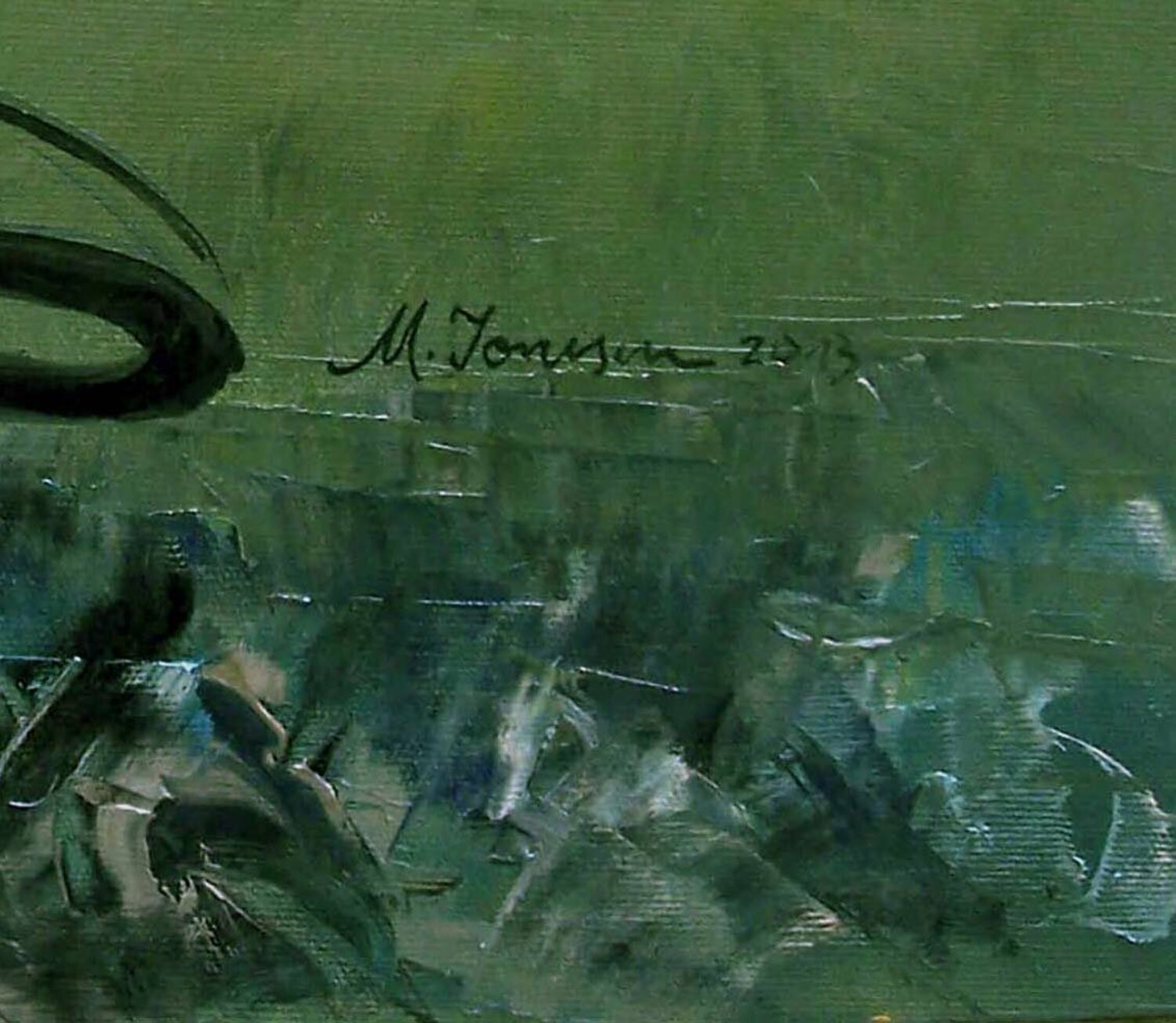 Prayer - Mihaela Ionescu - Oil on Canvas