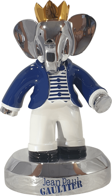 Babolex 60 cm Jean Paul Gaultier bleu by Vincent Faudemer (2020) :  Sculpture Resin - SINGULART