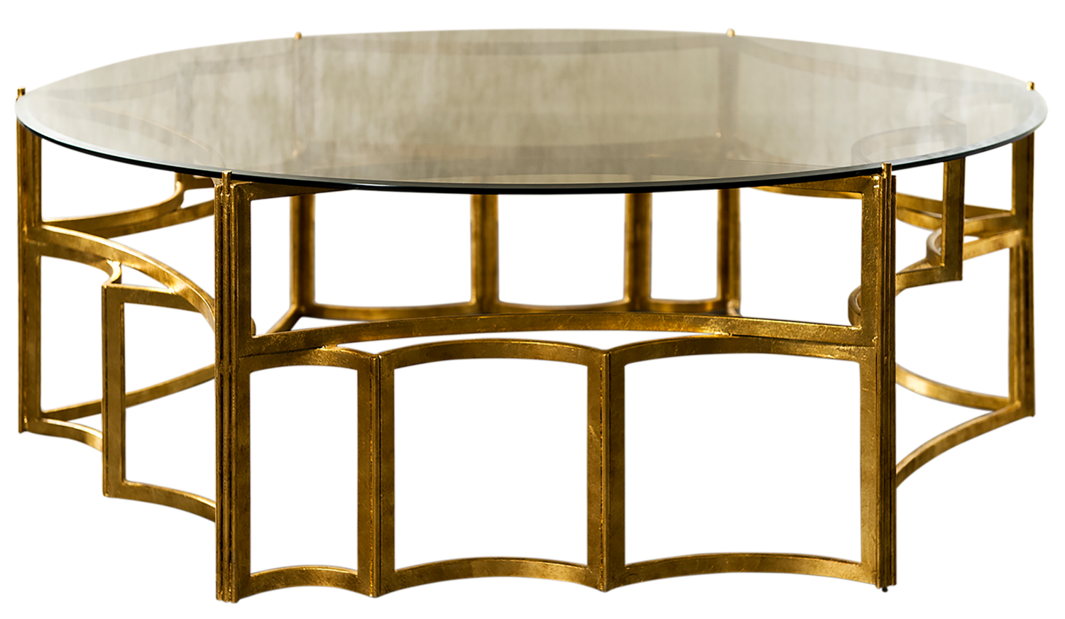 CALDERA ROUND COFFEE TABLE by Deniz Tunc Design (2012) Tables Glass