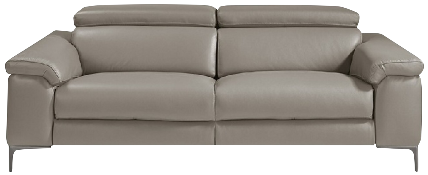 3SEATER SOFA UPHOLSTERED IN LEATHER WITH RELAX MECHANISM by Angel