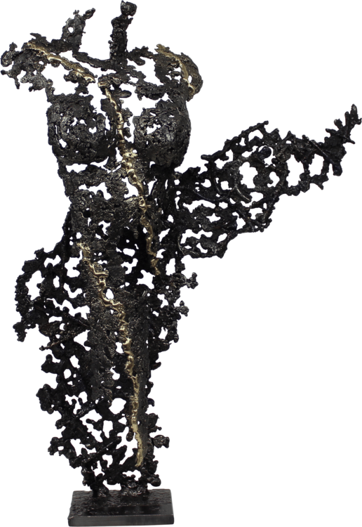 pavarti pocong by philippe buil 2020 sculpture steel singulart singulart